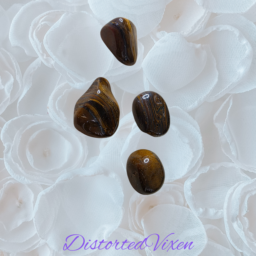 Tiger’s Eye Protection Talisman | Hand-Knotted Macramé Necklace | Grounding Crystal Jewelry