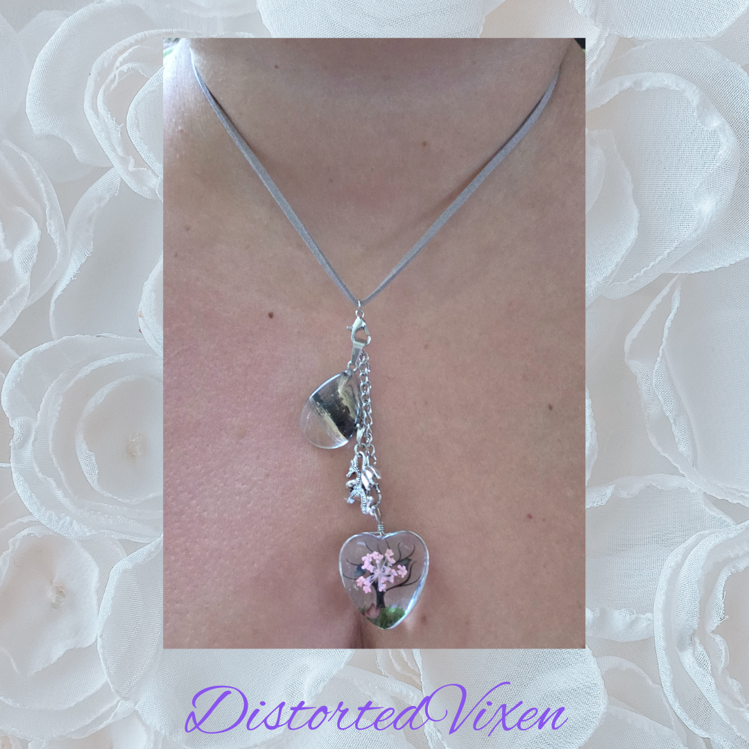 Fully Customizable Charm Necklace, Interchangeable Jewelry, Swap Layer Create Necklace, Gothic Valentine Gift